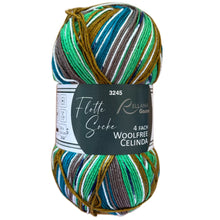 Lade das Bild in den Galerie-Viewer, Flotte Socke 4fach woolfree Celinda
