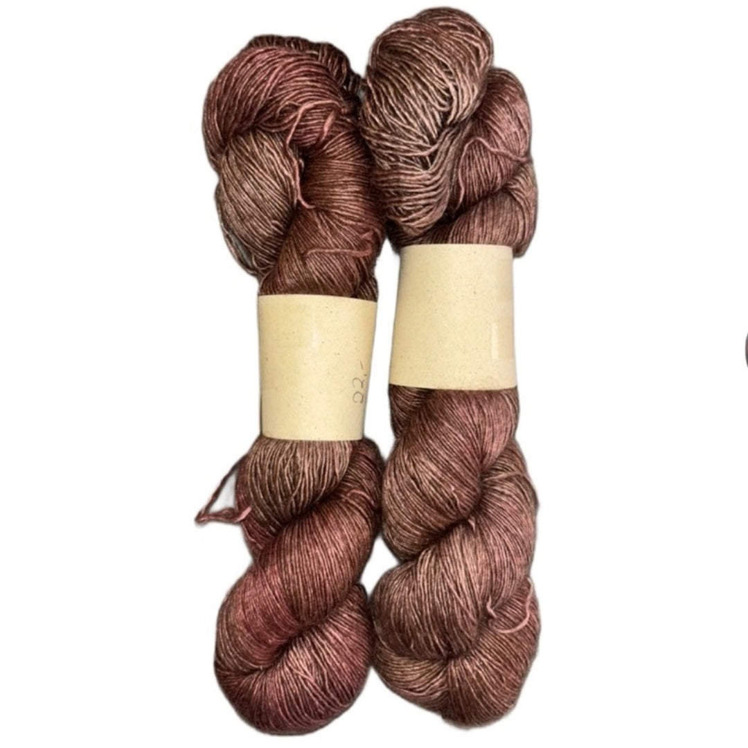 Merino/Yak/Maulbeerseide Yakara - Kastanie