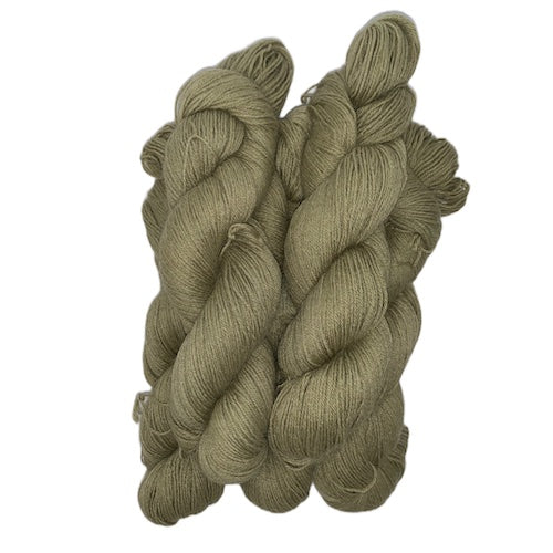 Alpaka-Sockenwolle - Olive