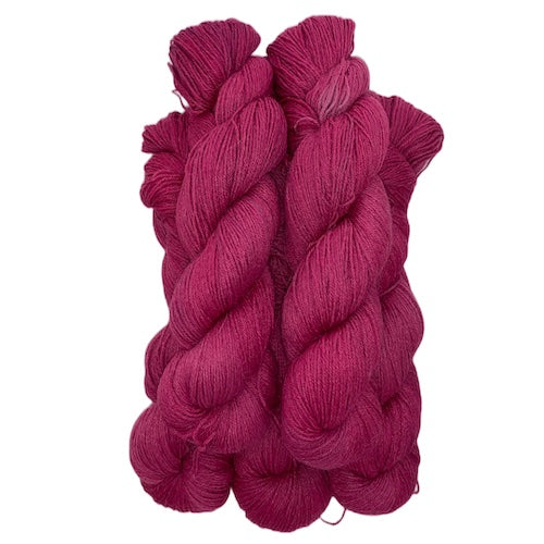 Alpaka-Sockenwolle - Pink Lady