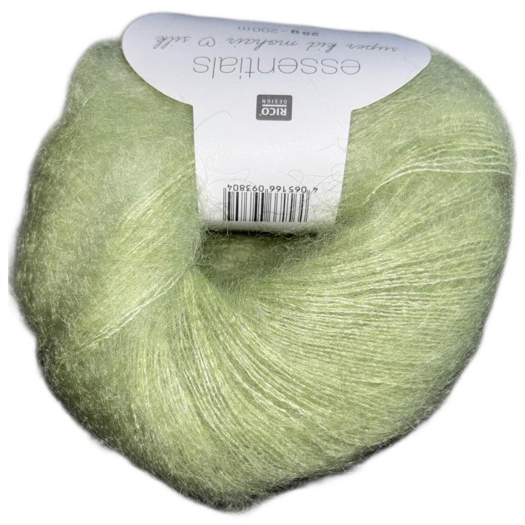 Super Kid Mohair Seide - Olive