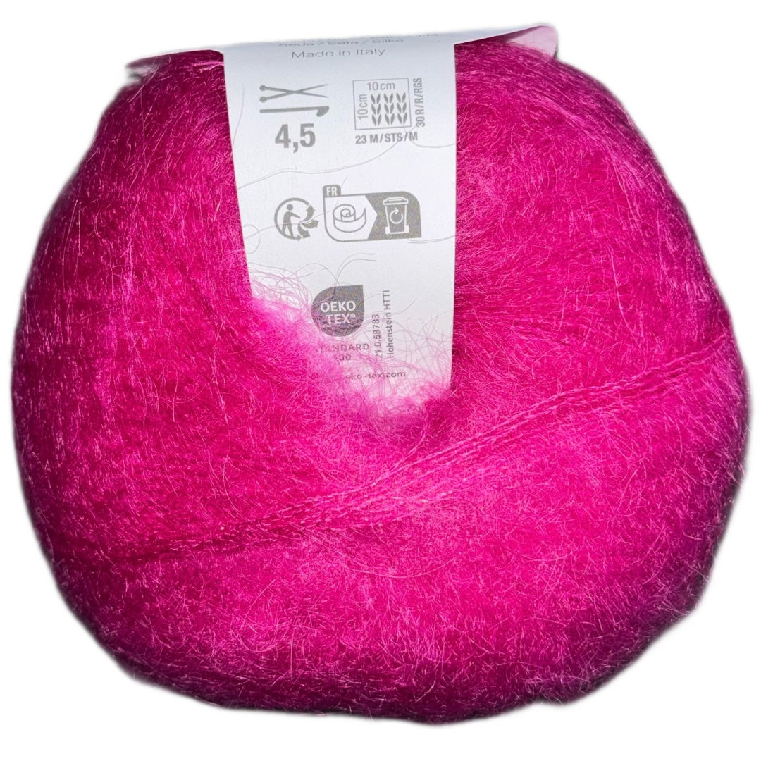 Super Kid Mohair Seide - Pink