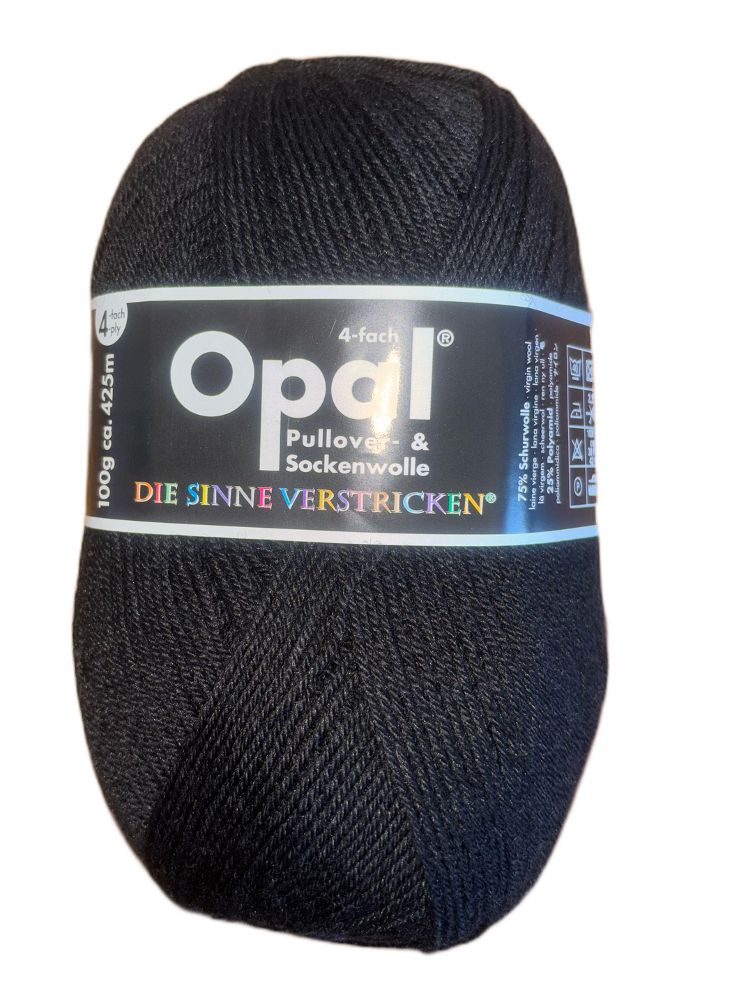Opal uni tiefschwarz