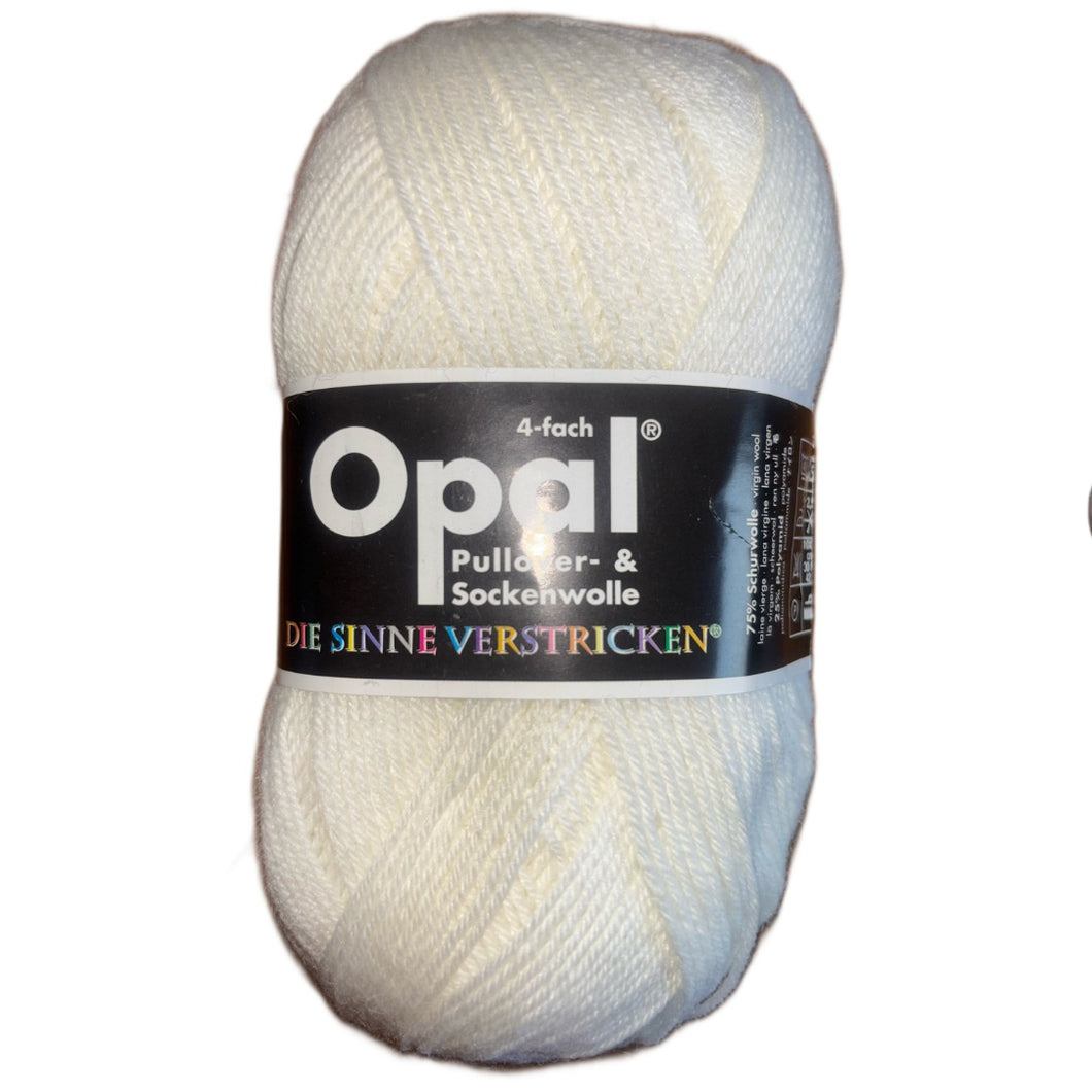Opal uni hartweiß
