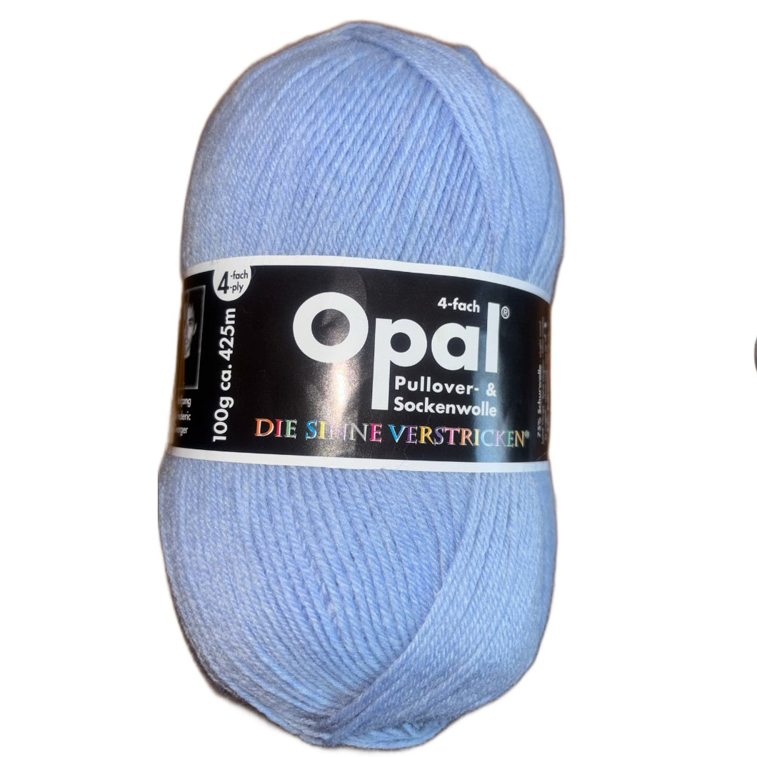 Opal uni himmelblau