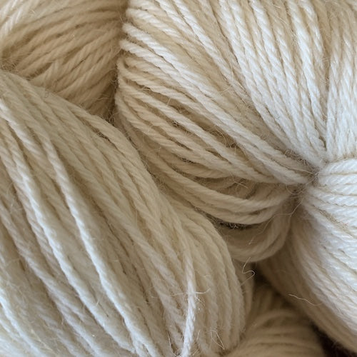 Alpaka-Sockenwolle - ungefärbt